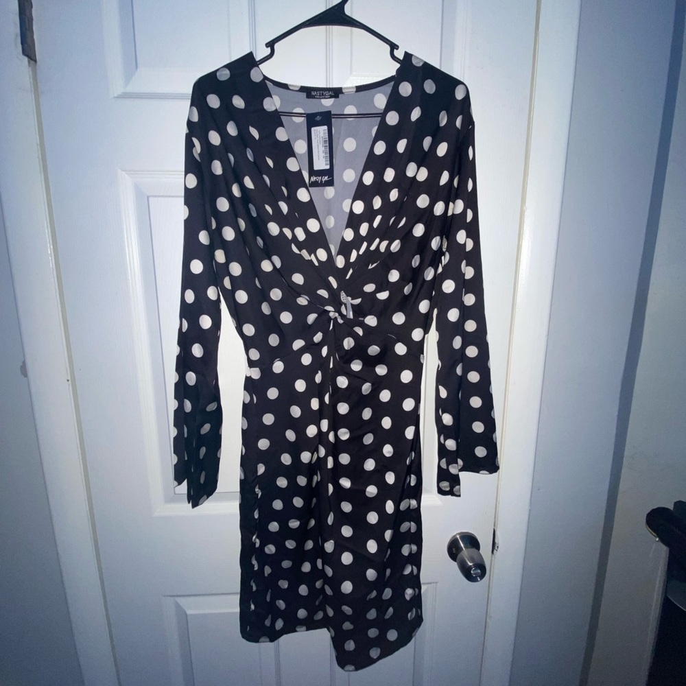 NWT Nasty Gal Polkadot Dress